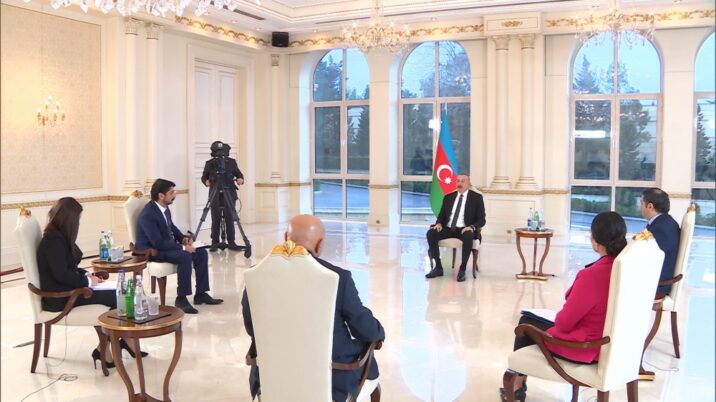Prezidentlə müsahibədə bu jurnalistlər iştirak edib