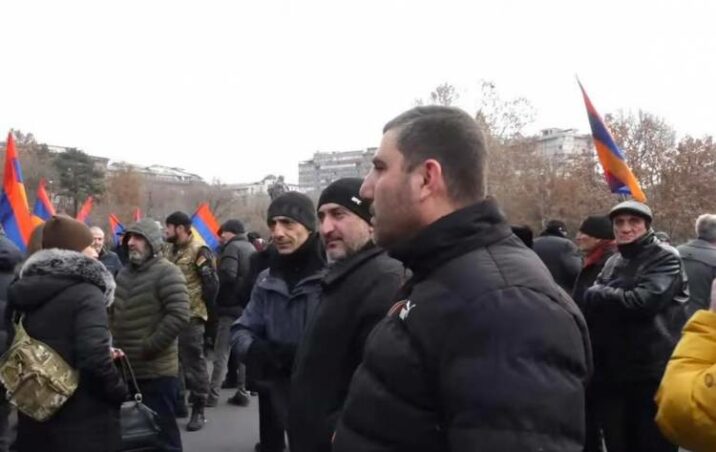 İrəvanda Rusiyaya etiraz aksiyası keçirilir