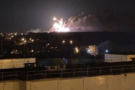 Rusiyada hərbi hissədə partlayış: 3 ölü, 16 yaralı