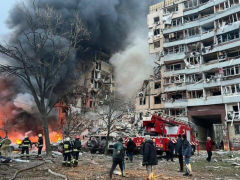 Rusiyanın Dneprə raket hücumunda 23 nəfər ölüb, 43 şəxs itkin düşüb