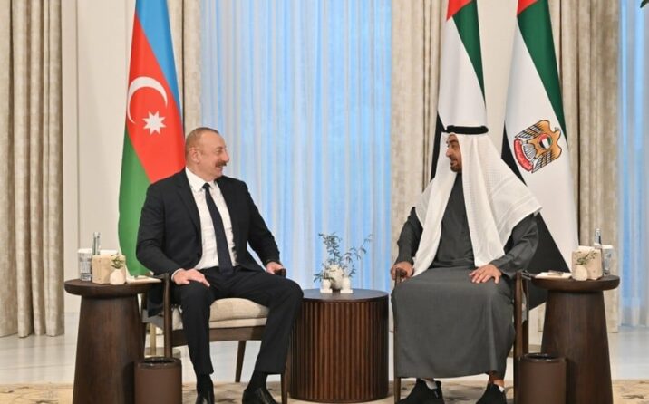 İlham Əliyev BƏƏ Prezidenti ilə görüşüb