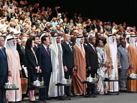 Prezidentin Əbu-Dabi Dayanıqlılıq Həftəsində çıxışı – Enerji təhlükəsizliyində Azərbaycanın rolu