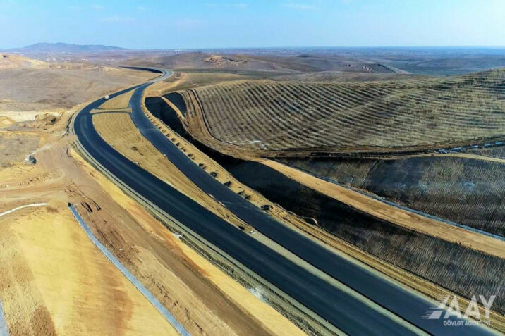 Füzuli-Hadrut yolunun tikintisi yekunlaşır – FOTOLAR