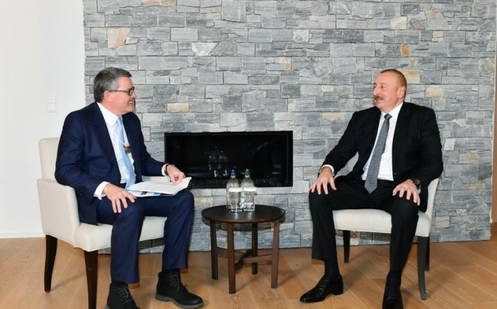 Dövlət başçısı “CISCO”nun vitse-prezidenti ilə görüşdü