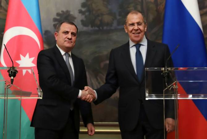 Lavrov Ceyhun Bayramovla Laçın yolunu müzakirə etdi 