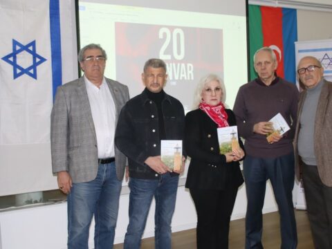 İsraildə 20 Yanvar faciəsi qurbanlarının xatirə gecəsi keçirilib
