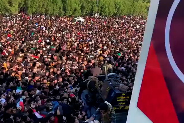 İraqda Fars Körfəzi Kubokunun finalı faciə ilə başladı