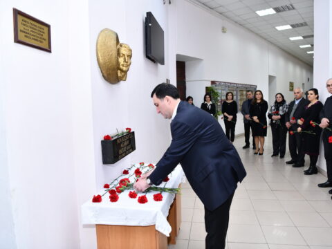ADNSU-da 20 Yanvar şəhidlərinin xatirəsi yad olunub