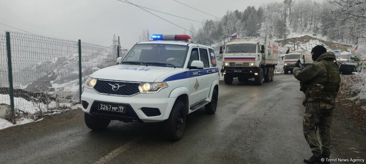 Sülhməramlıların daha 23 avtomobili aksiya yerindən sərbəst keçib