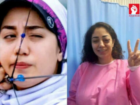 İranda hökumət qüvvələrinin açdığı güllə idmançını gözündən etdi