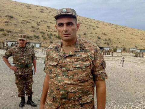 Ermənistan Əlahiddə Ümumqoşun Ordusuna yeni komandir təyin edilib