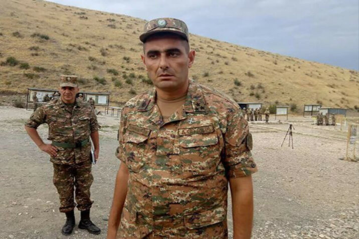 Ermənistan Əlahiddə Ümumqoşun Ordusuna yeni komandir təyin edilib