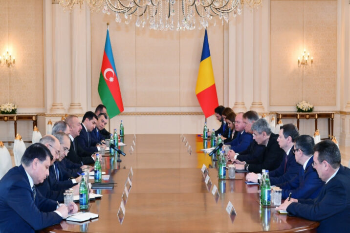 Azərbaycan və Rumıniya prezidentlərinin geniş tərkibdə görüşü olub – YENİLƏNİB