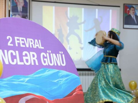 55 nömrəli məktəbdə Gənclər günü