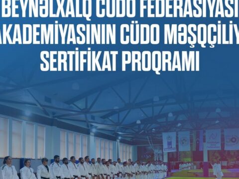Azərbaycanın 79 cüdo məşqçisi IJF Akademiyasının təliminə qatılacaq
