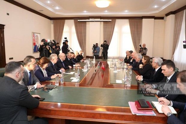 Qərbi Azərbaycan İcmasında Türkiyə parlamentinin deputatları ilə görüş keçirilib