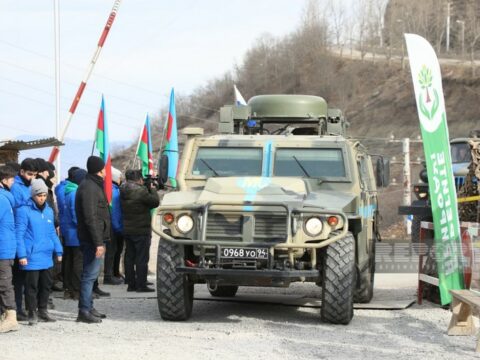 Xankəndi-Laçın yolunda sülhməramlıların 34 avtomobili maneəsiz keçib – YENİLƏNİB