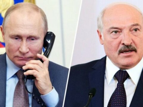 Lukaşenko və Putin arasında telefon danışığı baş tutub