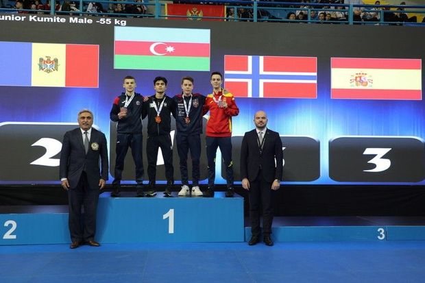 Azərbaycan karateçiləri Avropa çempionatında 6 medal qazanıb