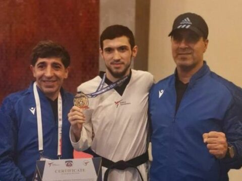 Azərbaycan taekvondoçusu Türkiyədə Prezident Kubokunun qalibi olub