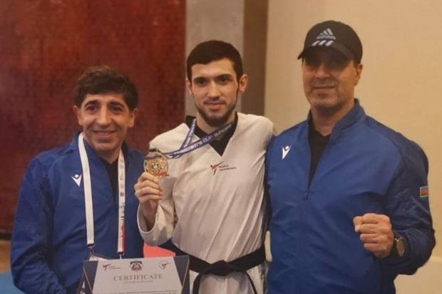 Azərbaycan taekvondoçusu Türkiyədə Prezident Kubokunun qalibi olub