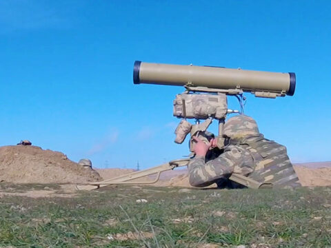 Orduda tank əleyhinə idarə olunan raket kompleksləri üzrə toplanış keçirildi