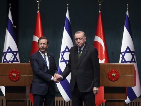 İsrail və Türkiyə Prezidentləri danışıqlar apardı