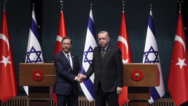 İsrail və Türkiyə Prezidentləri danışıqlar apardı
