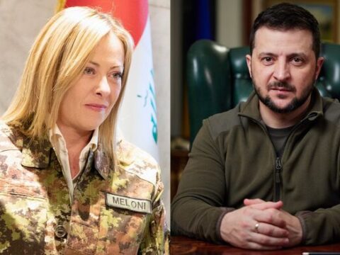 İtaliya Baş naziri də Zelenski ilə görüşəcək