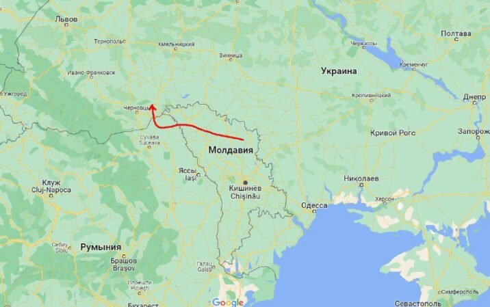 Rusiya raketləri Rumıniya yox, Moldova səmasına daxil olub