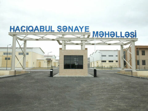 Hacıqabul Sənaye Məhəlləsində məhsul istehsalı artır