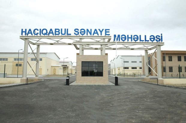Hacıqabul Sənaye Məhəlləsində məhsul istehsalı artır