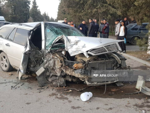 Ucarda zəncirvari yol-nəqliyyat hadisəsi baş verib – FOTO