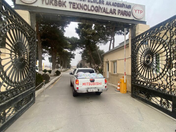 Yüksək Texnologiyalar Parkı Türkiyə üçün yardım kampaniyasına qoşulub