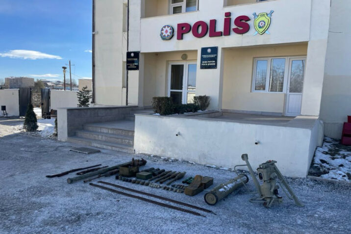 Şuşada xeyli silah-sursat aşkarlandı