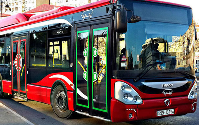 7 avtobusun hərəkət istiqaməti dəyişdirildi 
