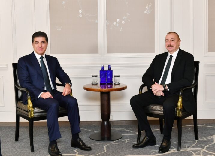 İlham Əliyev Bərzanini Azərbaycana dəvət etdi