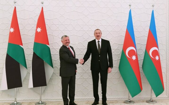 Prezident və İordaniya Kralı arasında məktub mübadiləsi