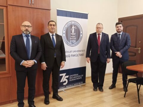 BDU ilə BMT-nin İnsan Hüquqları üzrə Ali Komissarlığı arasında əməkdaşlıq əlaqələri müzakirə olunub