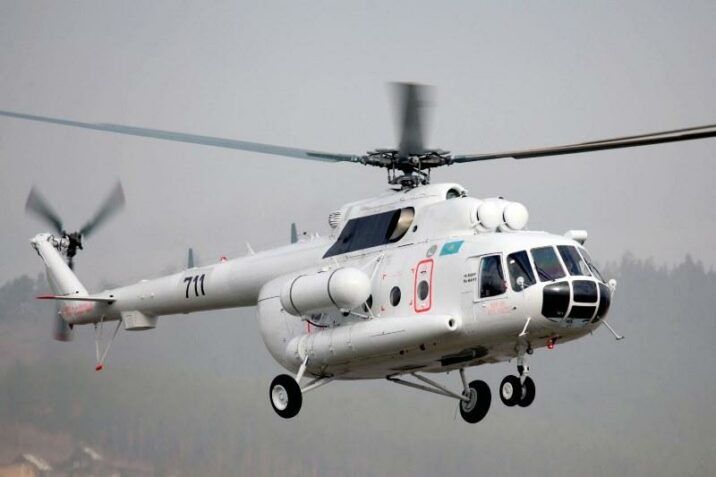Qazaxıstanda helikopter qəzası – 4 nəfər öldü 