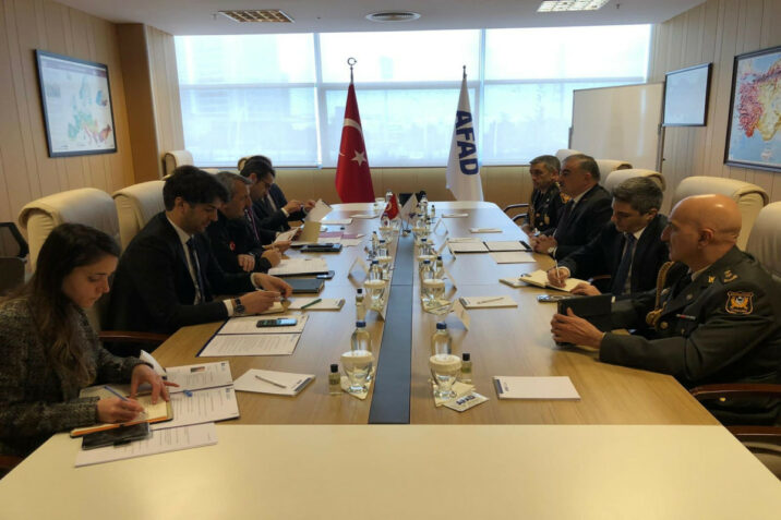 Azərbaycan səfiri Ankarada AFAD-ın Koordinasiya Mərkəzində olub
