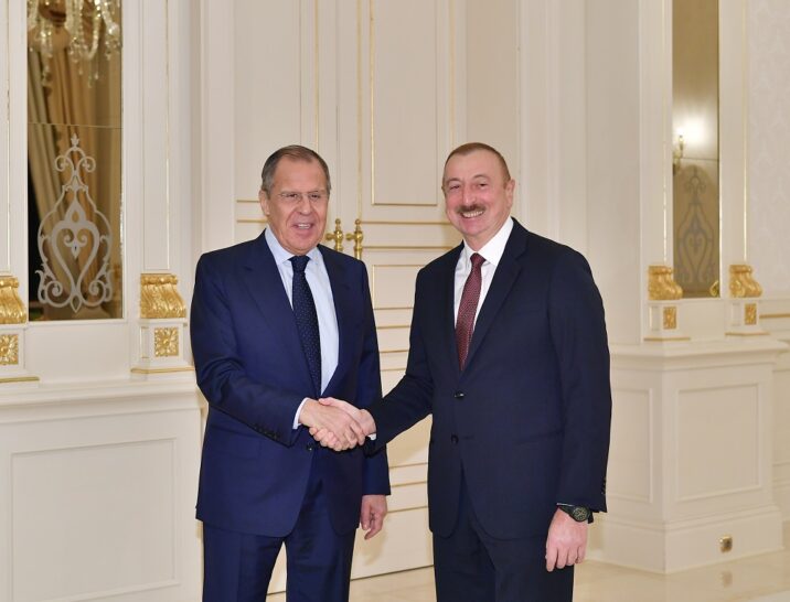 İlham Əliyev Lavrovu QƏBUL ETDİ 