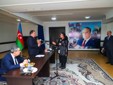 Xətaidə sakinlərlə növbəti ğörüş keçirildi