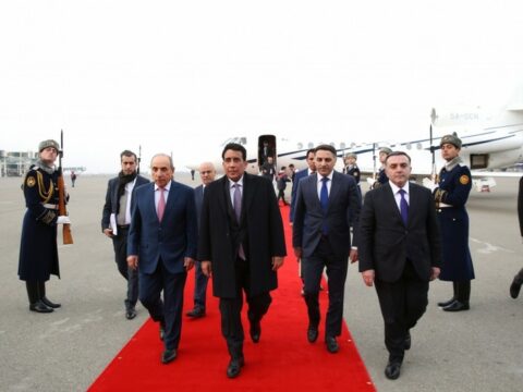 Liviyanın Prezident Şurasının sədri Azərbaycana səfərə gəlib