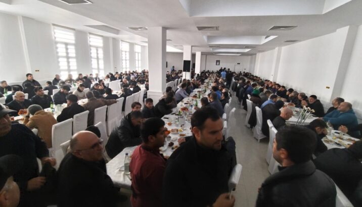 Heydər məscidində Hacı Şahin Həsənlinin hüzr mərasimi keçirilir