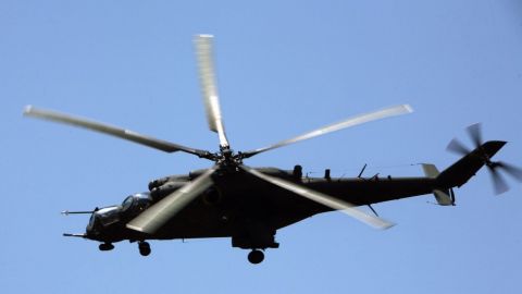 Rusiyada Mi-24 helikopteri qəzaya uğrayıb 