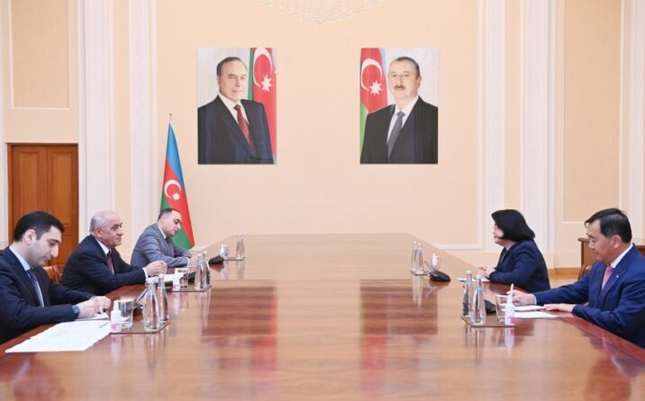 Əli Əsədov Kamboca rəsmisi ilə görüşdü 