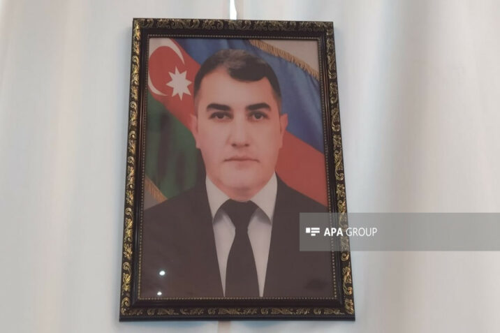 Şəhid Orxan Əsgərovun 40 mərasimi keçirilib