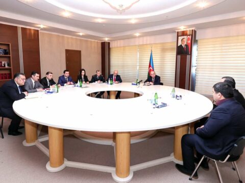 Şahin Bağırov Neftçalada vətəndaşları qəbul edib