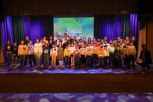 “Sehrli xalat” filminin qəhrəmanları inklüziv mərkəzdə – FOTO